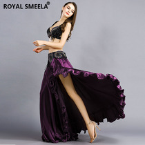 Belly dance performance dress 2020 new summer suit female high-end sexy Oriental dance dance dress fairy long dress