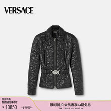 Season end discount Versace/Versace women's Barocco quilted short jacket