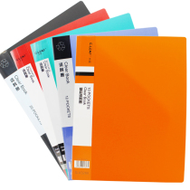 a4 document book Insert file multi-layer pp data book business storage transparent student with test paper hipster