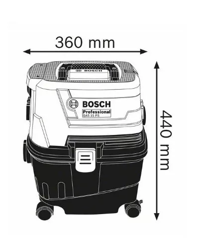 Пылесос Bosch GAS12-25PL/GAS15/GAS15PS/GAS35L сухой и влажный режим