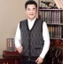 Áo len mùa thu và trung niên áo len nam trung niên cha đan áo len cũ áo len len vest cha