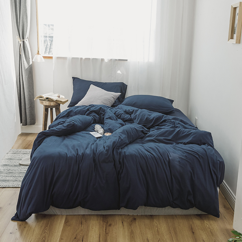 four piece net red quilt cover 1.8m bed sheet bedspread