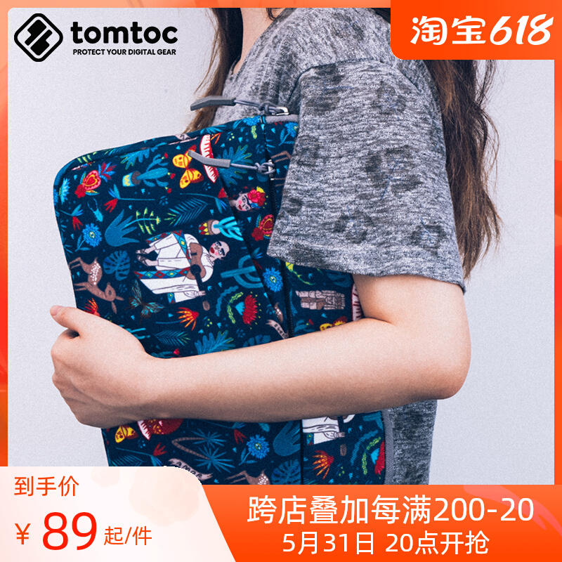 tomtoc new macbookpro14 Apple pen electric bag air ipadpro11 inch liner bag