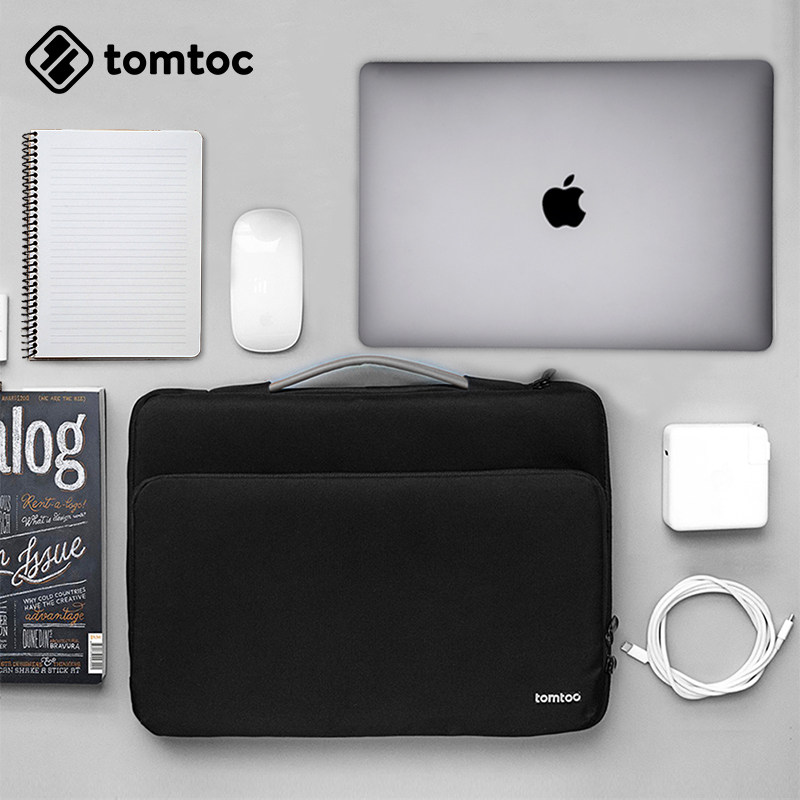 tomtoc handheld pen electric bag apple air13 3 14 16 inch liner male macbookpro computer bag