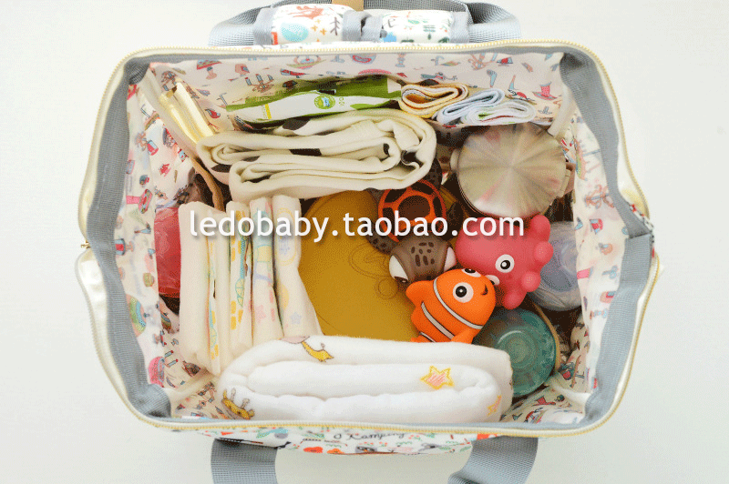 Ledou Mới Đa chức năng Công suất lớn Túi xác ướp Ba lô siêu nhẹ Túi chống nước siêu nhẹ túi bỉm sữa chính hãng