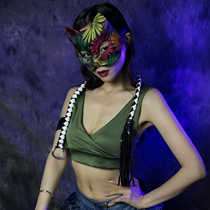 Swallowtail Butterfly Home handmade color cat pop art fox mask sunflower color