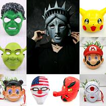 Cartoon Lizard Witch All Things Have Lingfox Selfie Petty Red Lady Brides Costume Wangs Childrens Day Annual Meeting Mask