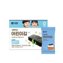 Korean bebecook seaweed baby snacks food supplement started in September ~ a box of 10 packs
