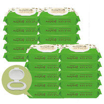Korean baby wipes Ah Meng wipes 100 wet wipes with cover thin models (Agao berry rose flavor)