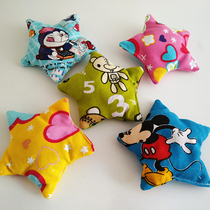 Pentagonal star sandbags kindergarten primary school pentagonal DIY handmade sandbags childrens small sandbags throwing sandbags