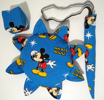 Kindergarten safety soft Frisbee children sandbags sandbags bag children fabric tail three-piece toys