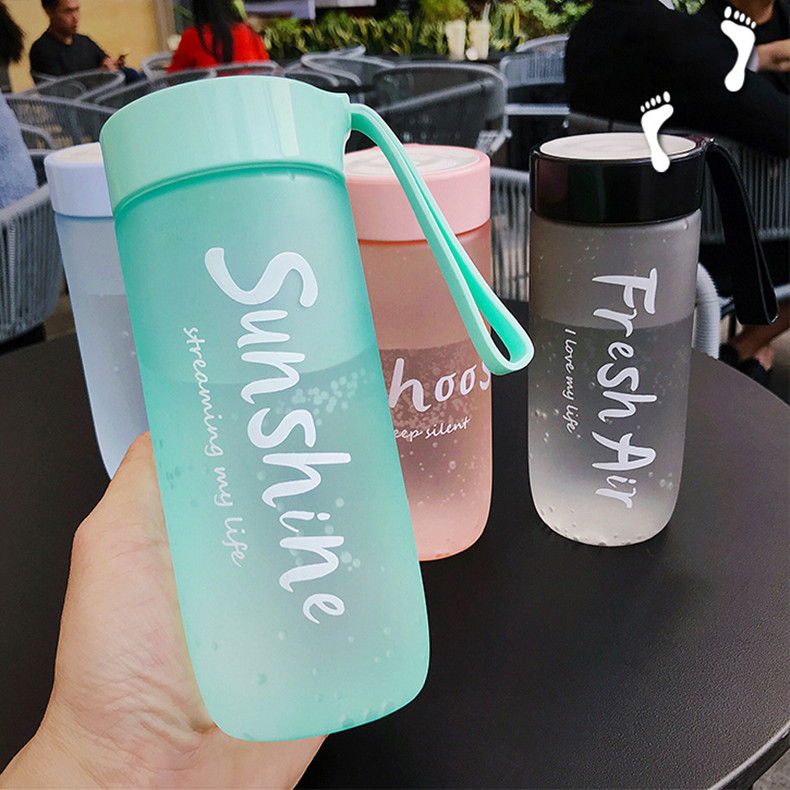 Advertising Cup Custom Logo Portable Plastic Cup Print Character Open Event Gift Small Gift Water Mug Set Make Batch
