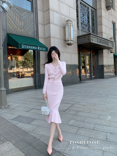 Летняя трикотажная юбка, модная куртка, комплект, популярно в интернете, крой «рыбий хвост», эффект подтяжки, 3 предмета