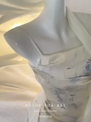 [Гао Дингру только с этим магазином!】 Poshepose Gao Dingru [Magnolia] платье