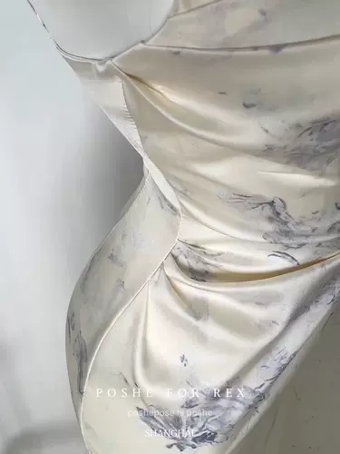 [Гао Дингру только с этим магазином!】 Poshepose Gao Dingru [Magnolia] платье