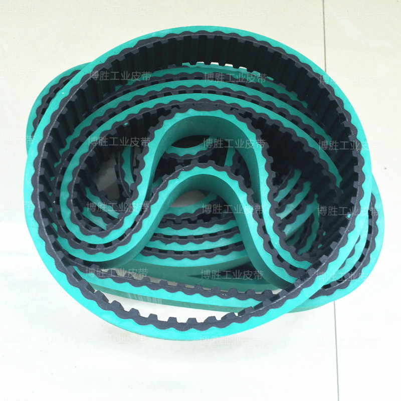 Custom thickened synchronous belt Dogou traction plus red glue plus green rubber blue cloth sponge industrial transmission synchronous belt lose