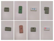 Key cap 1 75U 3800 3000 610 case 7-character carriage return OEM height mechanical keyboard PBT opaque