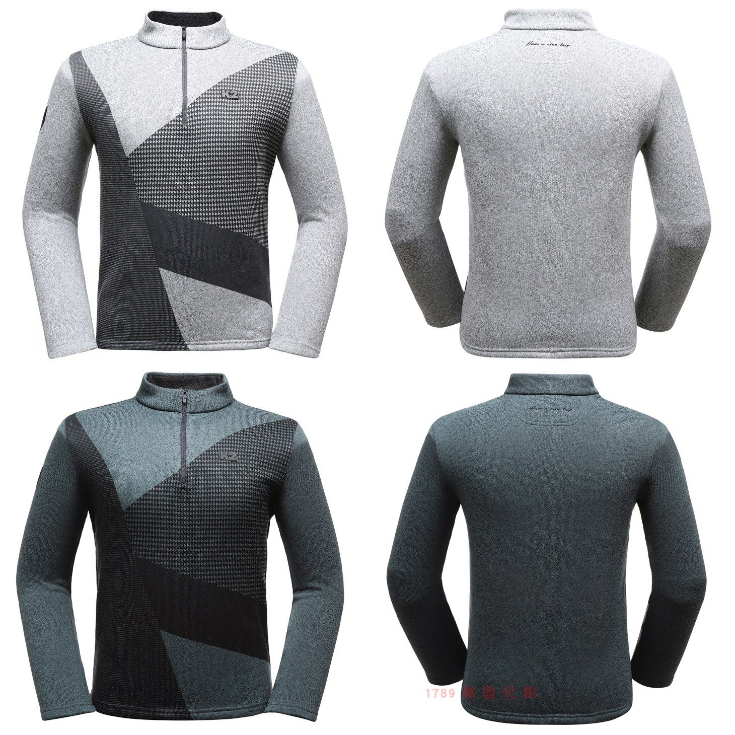 K2 1789 Korean KMW19247 men's outdoor quick-drying T-shirt