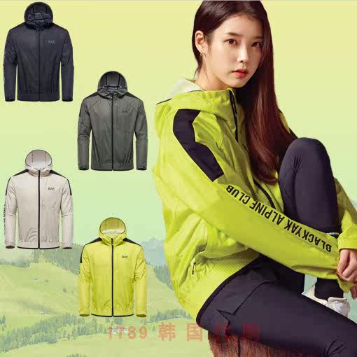 Black Yak Black Yak 1789 Korean 1BYJKS1902 couple Sports outdoor suit