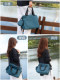 New portable crossbody bag for women and men commuting large capacity versatile small square bag lightweight shoulder bag casual multi-layer cloth bag