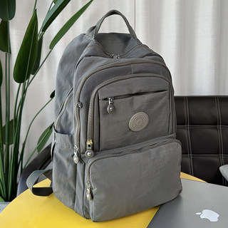 Capson Casual Large-Capacity Backpack for Men and Women, Fashionable Backpack, College Student Bag, Lightweight Multi-Pocket Computer Bag