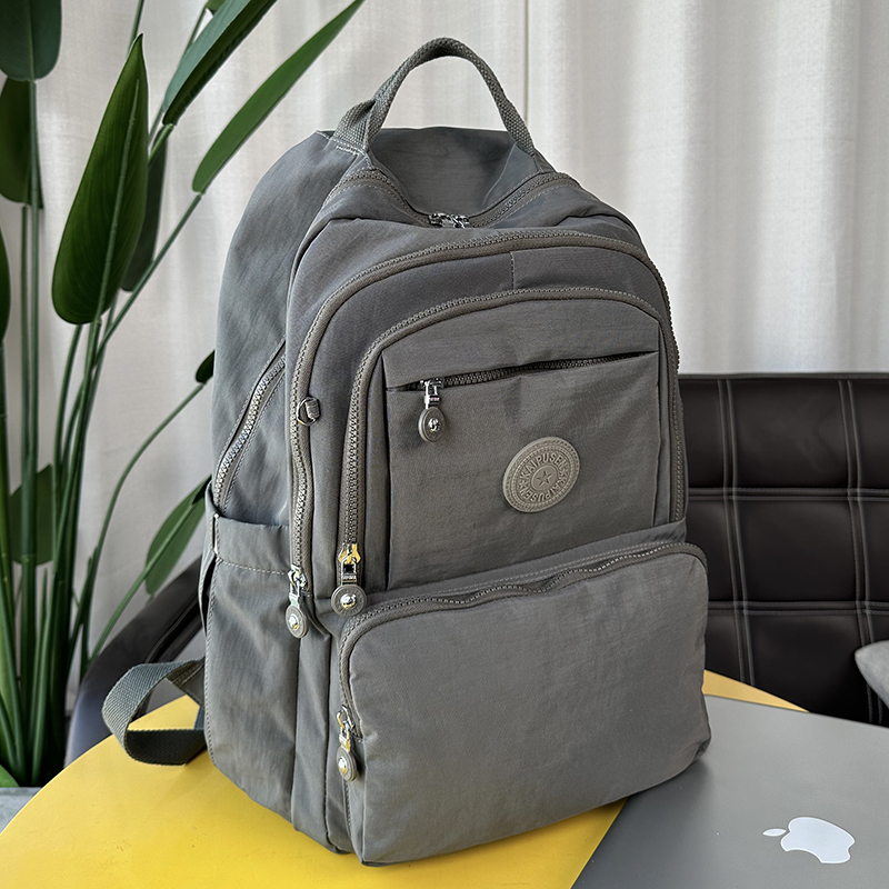 Capson Casual Large-Capacity Backpack, Fashionable Backpack for Men and Women, College Student School Bag, Lightweight Multi-Pocket Computer Bag