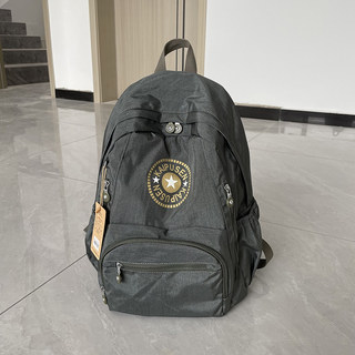 Fashionable Lightweight Backpack, Large-Capacity School Bag, Mountaineering Bag, Men's and Women's Backpack, Nylon Canvas Casual Computer Backpack