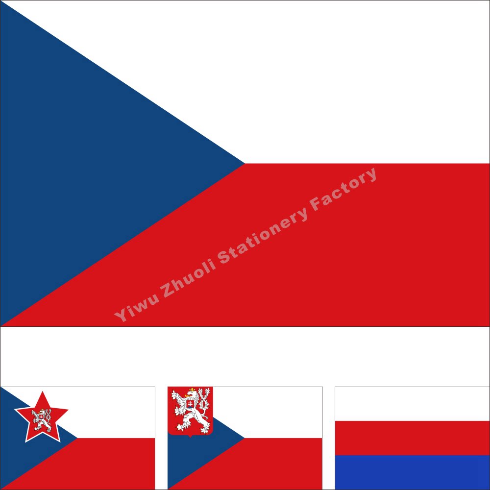 9 Czech Flag Party Flag Army Flag Historical Flag Various sizes can be set to be made