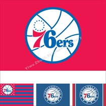 NBA Philadelphia 76-man Team Flag USA Basketball Team Flag Philadelphia 76ers Flag