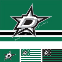 NHL Dallas Stars Team Flag Hockey Ice Hockey Dallas Stars Hockey Flag