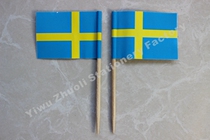 Swedish flag toothpicks flag liquor sign fruit sign toothpick flag creative flag countries sign flag wholesale