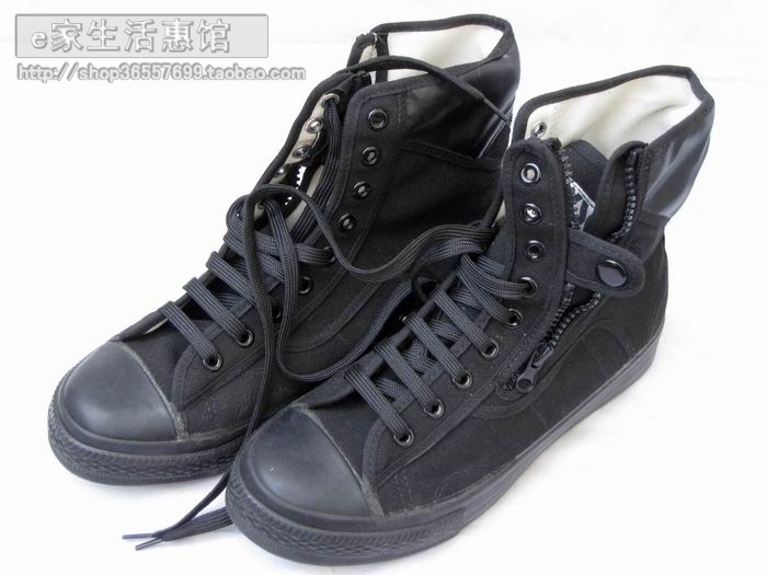 Boots militaires pour homme en toile - Ref 1402486 Image 15