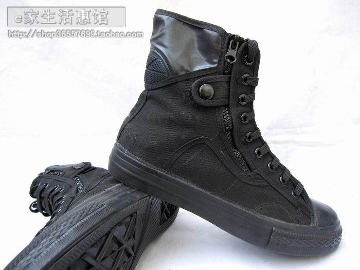 Boots militaires pour homme en toile - Ref 1402486 Image 14