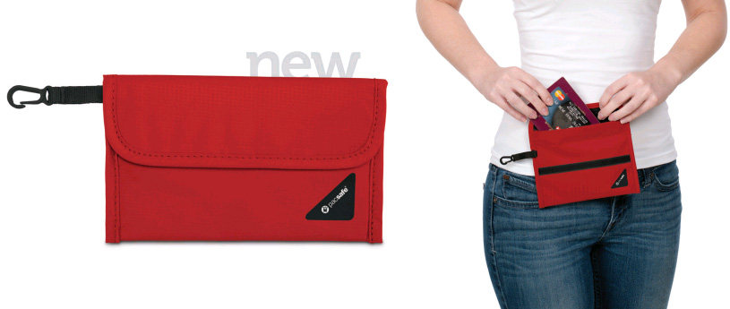 Pacsafe Coversafe V50 Anti-theft Shielded Passport Protection Bag Official spot