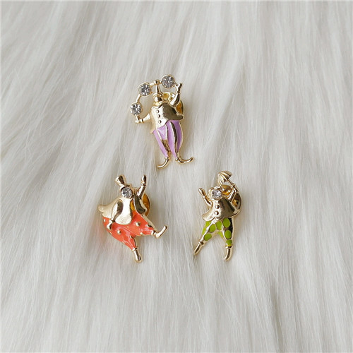 Broche en Alliage argent plaqué or - Ref 1174347 Image 8