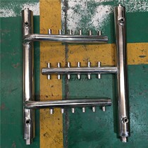 Custom stainless steel shaped pipeline Non-standard pipe fittings Shunt water separator Water cooling system pipeline