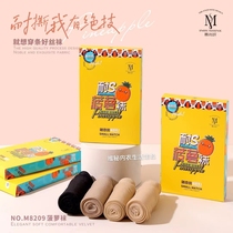 6 double boxed mousse Pinewood Socks M8209 anti-desserts double casual cut healthy 0 silicone oil 6D silk stocking with pantyhose