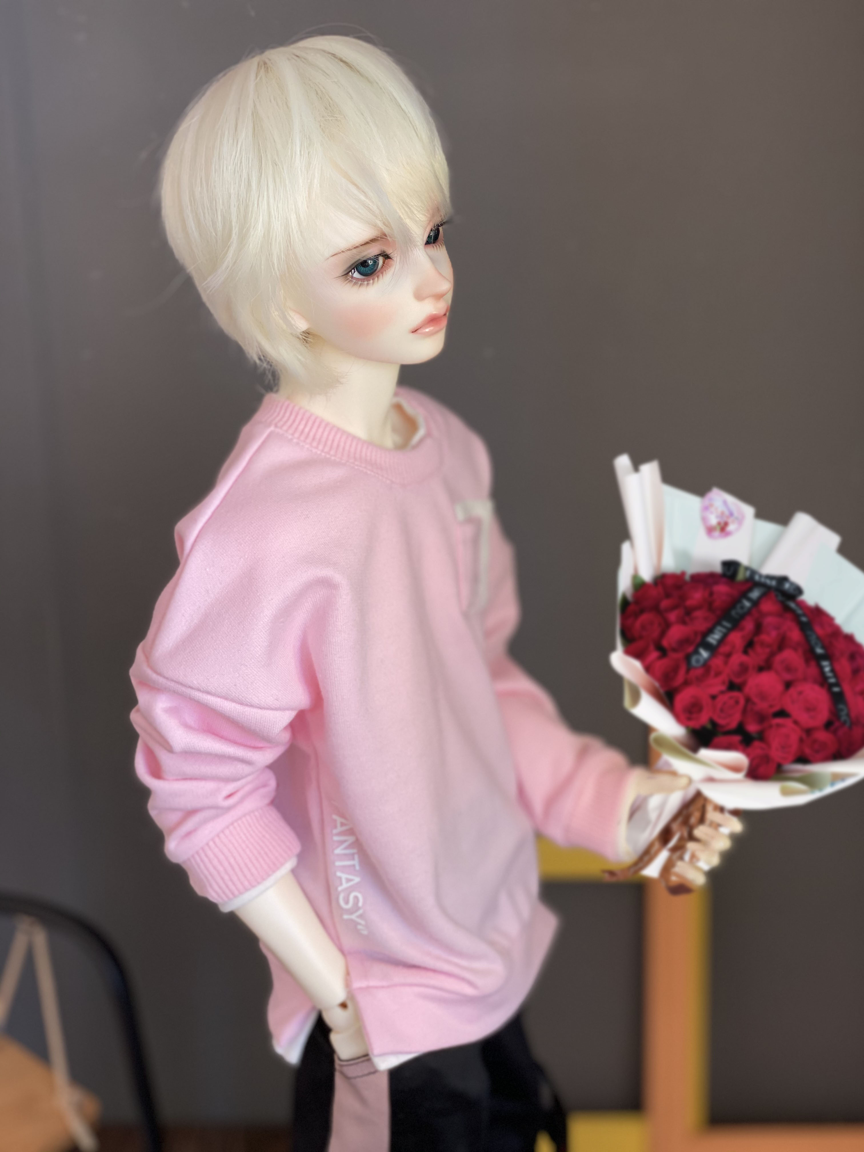 (Sleeping sleeping Home) BJD Doll Clothes Uncle SD17 Necrova Clothes Fake two blouses 68 73 Uncle
