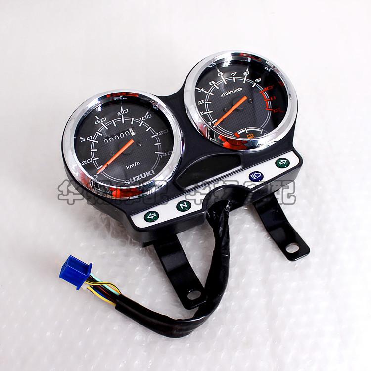 Áp dụng Suzuki Junchi QS125-5 GT125 Ou II / Châu Âu ba dụng cụ Bảng mã kế - Power Meter đồng hồ điện tử xe máy