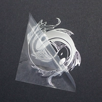 Серебряный, 5×5.5см