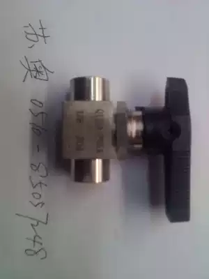 (GB 304) stainless steel card ball valve imitation American ball valve Q91SAF-64 female threaded card sleeve ball valve