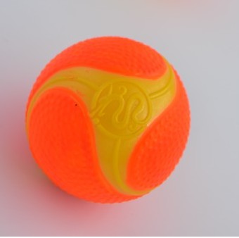 Two-color Jinzhong soft Taiji soft ball silicone rubber inflatable ball easy to use single ball