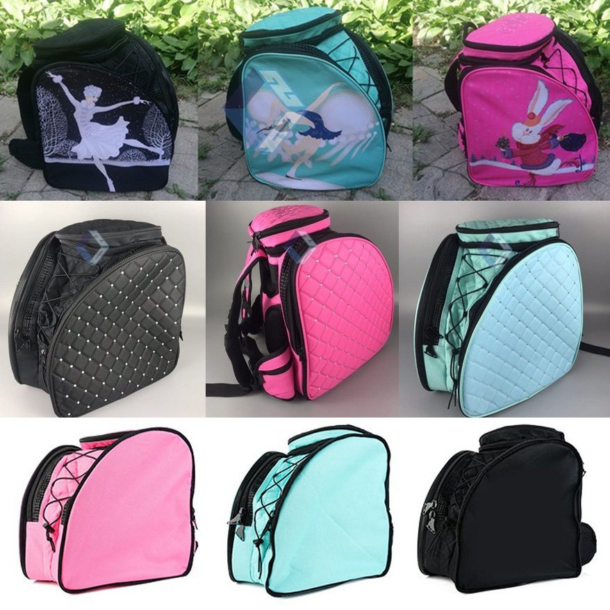 CUBE Korea imported children's skates bag pattern skates shoes backpack skating shoes shoulder bag skating shoes bag