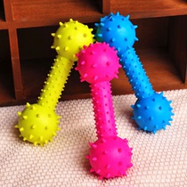 Pet rubber toy Teddy VIP Molar bite-resistant PET toy Prickly dog toy Dog rubber dumbbell