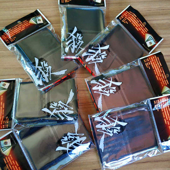 Table Tours Perimeter Cards Cover Trio Kill ten thousand Wisdom Wind Power Wrangling Hammer 65 * 91 Game Card Black Card Sleeve sleeve