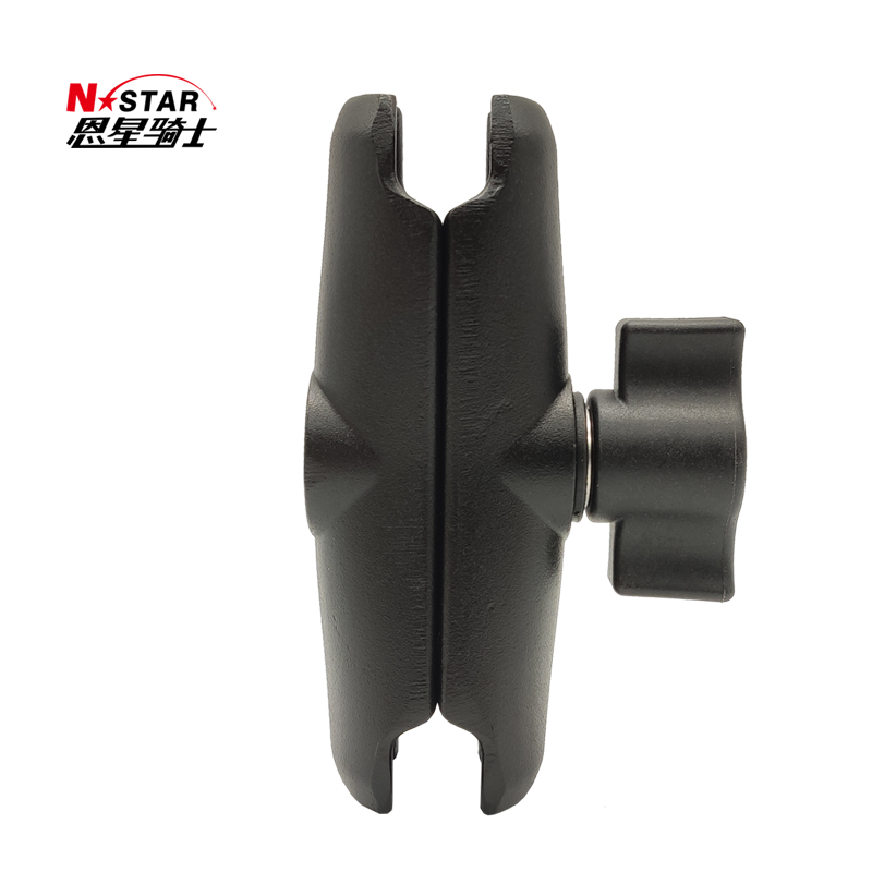 NSTAR Knight motorcycle mobile phone holder universal ball head clip metal connecting rod-1 inch 9 cm connecting rod