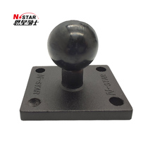 N-star industrial computer bracket navigation bracket square ball head GarminZUMO TomGPS fixed base