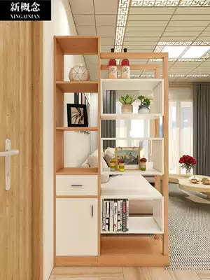 Entry Hall, porch cabinet, multi-layer storage rack, screen partition, living room, shoe cabinet, solid wood partition cabinet