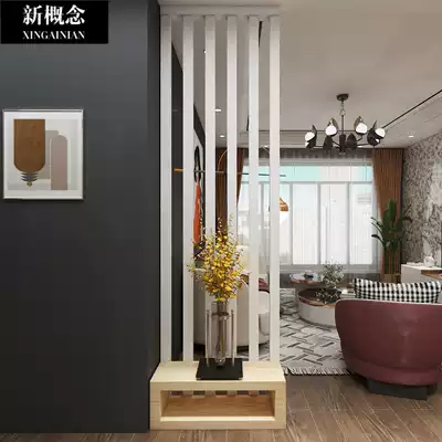 Living room screen partition porch cabinet simple modern white light luxury wind into the small apartment decoration Hall Cabinet