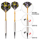Jianliwang Darts 14g Алюминиевый стержень Мягкий безопасный дартс Team Building Club Электронная доска для игры в дартс, предназначенная для обучения студентов mini 1